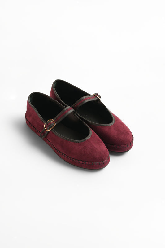 Mary Jane Del Sol - Burgundy Relic